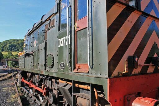 D3721在Buckfastleigh院子里。