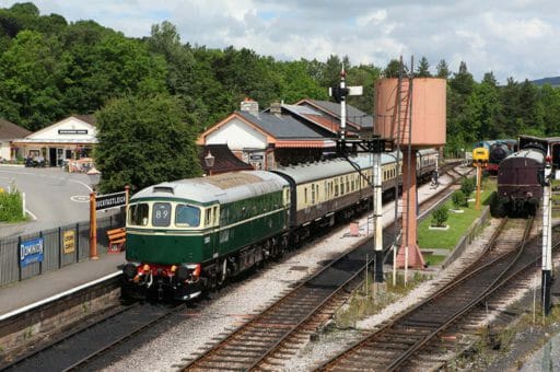 2016年在Buckfastleigh的D6501。Rob Sherwood拍摄。